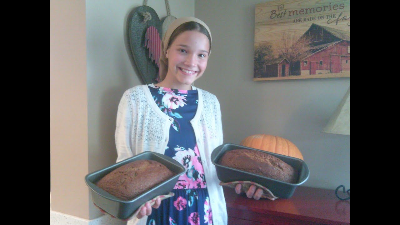 Let's Make Pumpkin Bread