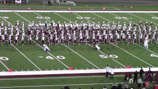 Alabama A&M Marching Maroon and White Halftime 2012