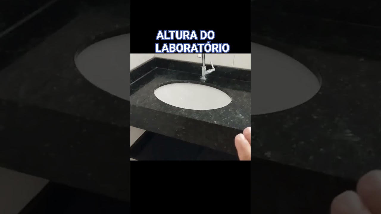 Qual a altura para lavatório, pia e cubas de banheiro.