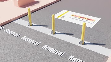 1-800-Bollards: Padlock Removable Bollards Series