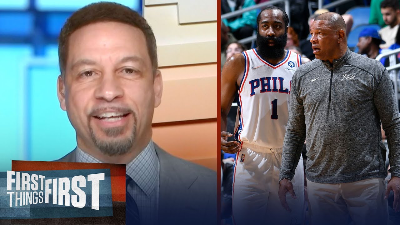 Doc Rivers points to James Harden after Sixers lose to Pistons | NBA | FIRST THINGS FIRST