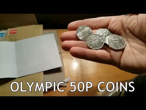 OLYMPIC 50P COINS