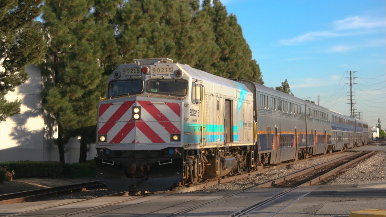 Amtrak 90215 in Santa Fe Springs (1/17/2026) + extras