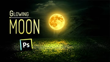 glowing moon | photoshop manipulation tutorial | photoshop editing 2021 | Hgraphic