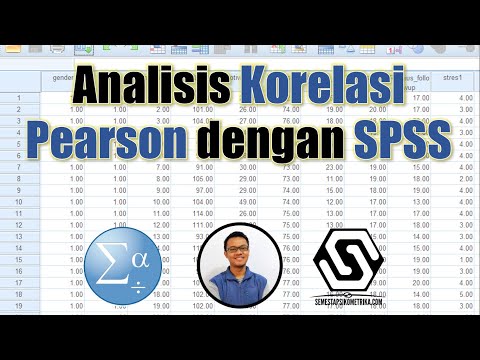 Tutorial Analisis Korelasi Pearson Dengan Spss