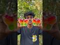 Colourfull butterfly jelly tasting 😋#shorts #shortvideo