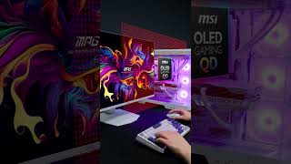 THE best choice for your white gaming setup - MPG 321URXW QD-OLED | MSI
