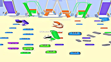 Bridge race | All levels Gameplay walkthrough Android, iOS |level 143 - 144| #game #shorts #shape