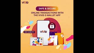 Experience seamless and secure transactions with the Vivid E-wallet App, with 0% additional fees!