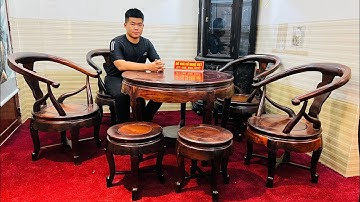 Đồ sưu tầm 9/3 siêu phẩm Bộ Bàn Gỗ Trắc 7 Món, Vách Tàu Trúc Nho, Gốm Đồng các loại - Cổ Nghệ Việt