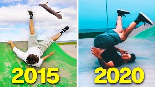 5+ Years of Painful Skateboarding Progression!
