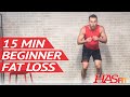 15 Min Fat Burning Workout for Beginners Workout Routine - Beginner Workouts for Fat Loss