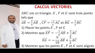 Calcul vectoriel  Exercice 2