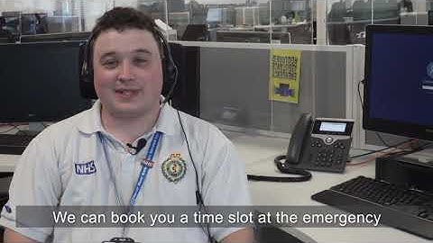 Just think NHS 111 first