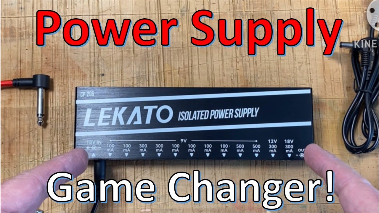 LEKATO CP-206 Guitar Isolated Pedal Power Supply – LEKATO - Buy