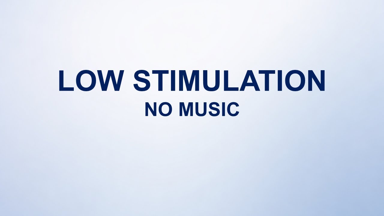 ADHD Focus Sound – Low Stimulation, No Music (1 Hour)