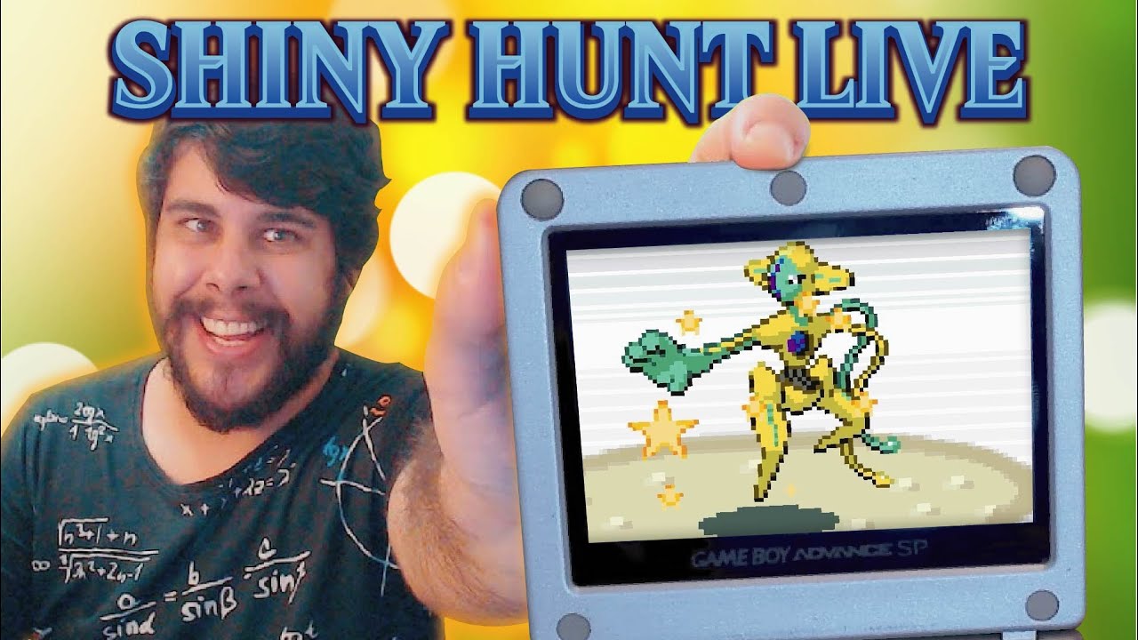 ✨MARATONA 10H: DEOXYS SHINY HUNT no Pokémon FireRed/LeafGreen direto do console