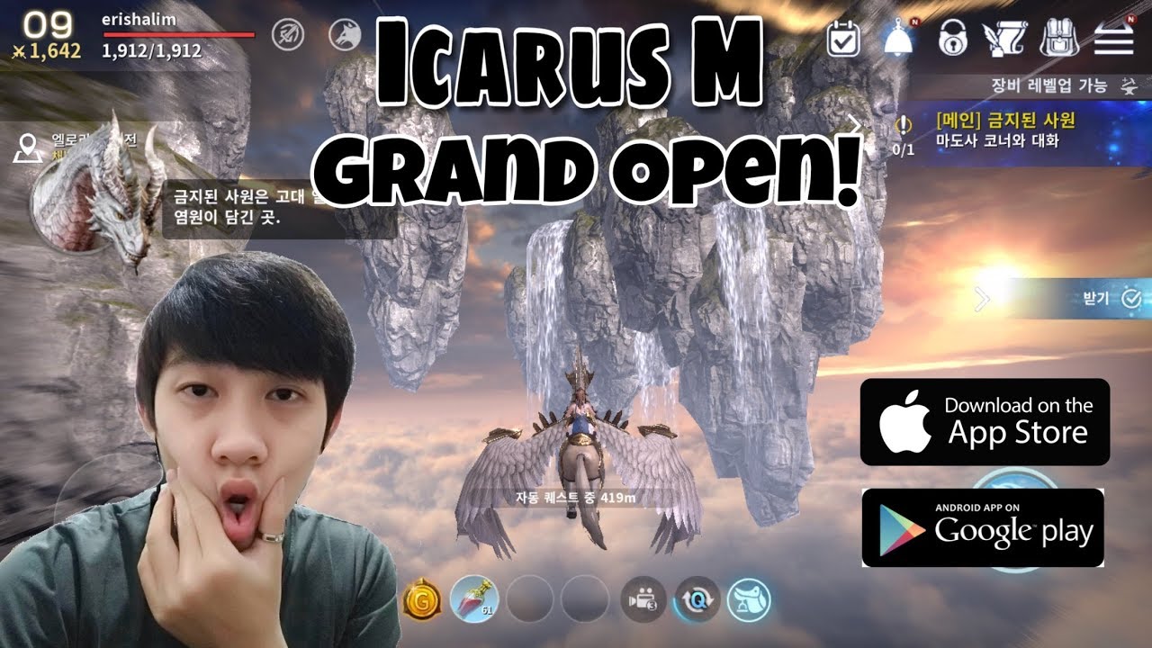GAME HP SETARA PC! Icarus M (IOS/ANdroid)