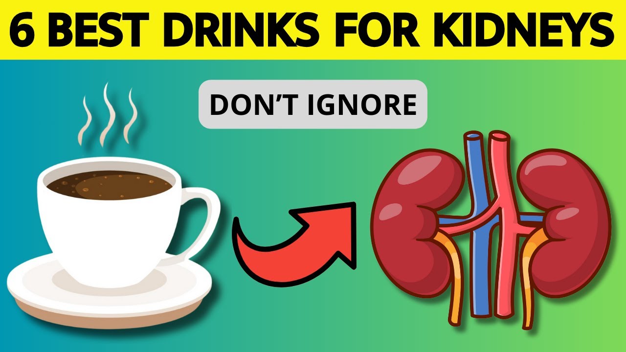 BEST 6 Drinks To DETOX and CLEANSE Your Kidneys FAST! - YouTube