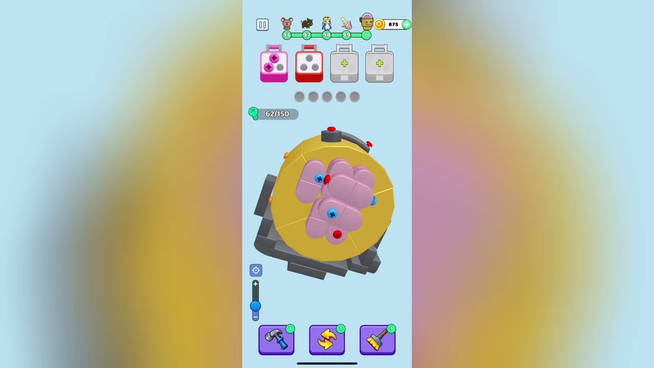 Screw Guru Level 100 Solution Walkthrough 