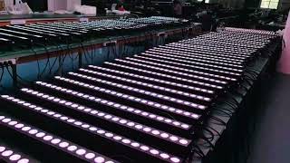 Outdoor 24PCS RGBW 4 in 1 Pixel Bar Wash Lights #stagelight #event#show ##concert#building