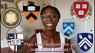 How to Apply to Grad School | Tips that got me into Harvard, Berkeley, Columbia, etc M.Arch Programs