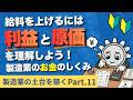 【製造業の土台と築く 第11回】利益が出ないと給料は上がらない。製造業を支える『原価』のシビアな仕組み