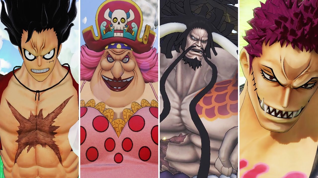One Piece Pirate Warriors 4 - All Characters Ultimate Attacks - YouTube