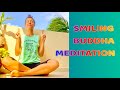 Smiling buddha meditation