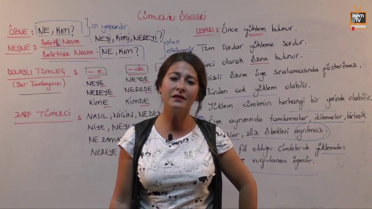 12) Cümlenin Ögeleri - Gizem URAL (2017)