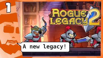 Rogue Legacy 2 | BigVlad Plays | FIRST TIME PLAYING | Part 1 | A new legacy!