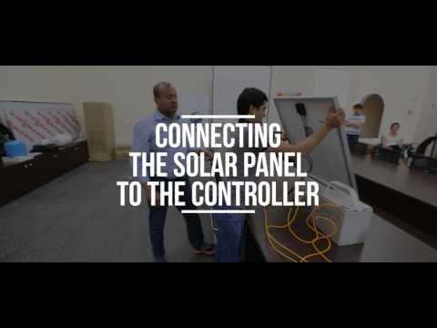 How to put together a solar system