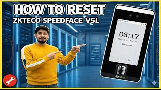 Reset Any Zkteco Device Without Admin Password Speedface V5L 100% Working 2026