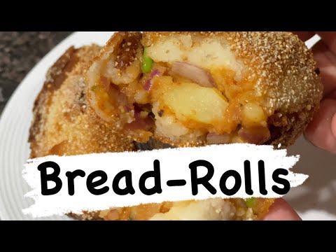 Bread-rolls in minutes, Bread Rolls Recipe - Crispy Monsoon Snack Roll ...