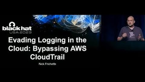 Evading Logging in the Cloud: Bypassing AWS CloudTrail