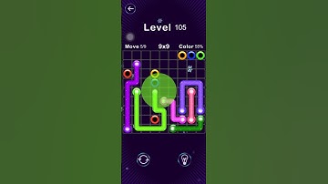 Color Line Match 9 x 9 Level 105 #mobilegame #games #gaming #linecolor3d