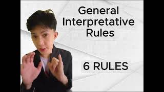 AHTN & GENERAL INTERPRETATIVE RULES (GIR)