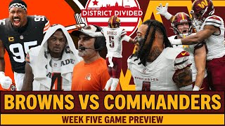 Cleveland Browns vs Washington Commanders | 2024 Week 5 Game Preview, Predictions, Bet Of The Week