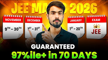 Guaranteed 0 To 97%ile+ in 70 Days🔥 | Daywise Planner & Baap Strategy!