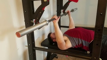 Using Titan X-3 Monolift Attachment for Bench Press
