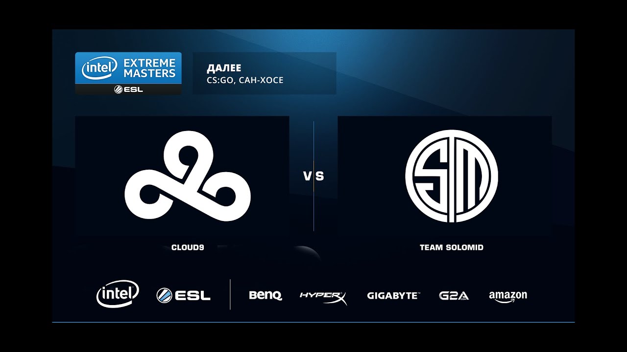 Cloud9 vs. Team SoloMid Map 1 @ Intel Extreme Masters San Jose