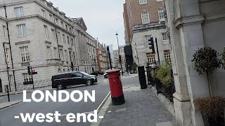 Early Morning London West End Walking Tour 🇬🇧 | Central London Walk 4K | London Streets & City Views