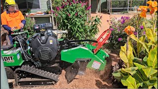 Stump Grinder Review - Bandit SG-40 by Tree Care Machinery - Bandit, Hansa, Cast Loaders 512 views 5 months ago 1 minute, 41 seconds