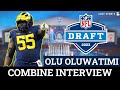 Michigan Football News: Olu Oluwatimi Interview On Sherrone Moore, Josaiah Stewart &amp; J.J. McCarthy