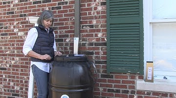 Installing A Rain Barrel-Part 2 Overflow Valves