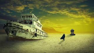 photoshop Tutorial | Ship in desert photo manipulation in Photoshop screenshot 4