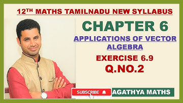 EX 6.9|Q.NO.2|EQUATION OF PLANE PASSING THROUGH THE LINE OF INTERSECTION OF TWO PLANES