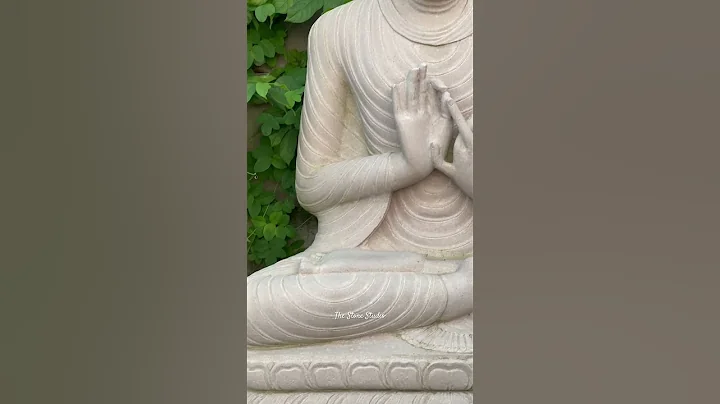Buy best #stonebuddhastatue @TheStoneStudio book now #buddhastatueforvastu #homedecor #gardendecor