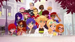 Miraculous Ladybug – Webisode 105 | Homework Essay | Tales of Ladybug & Cat Noir