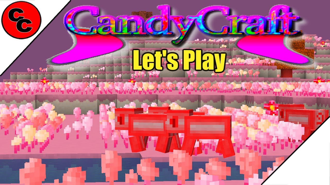 Minecraft Mods: " CandyCraft Mod Lets Play 1 " So sweet - YouTube